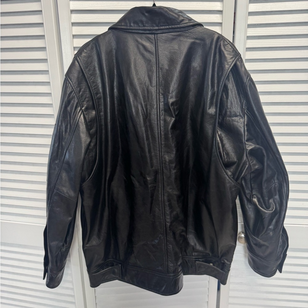 Helmut Lang Black Leather Jacket - Picture 6 of 11